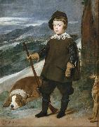 Diego Velazquez Prince Baltasar Carlos as a Hunter (df01) oil on canvas